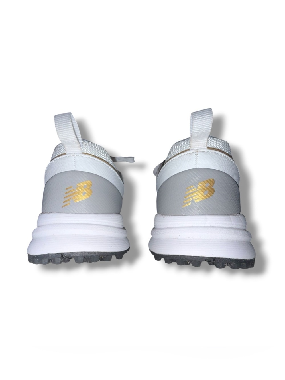 NEW BALANCE S Brighton V2 Golf Shoes - Women’s 10.5 Wide - White/Grey - Picture 9 of 13